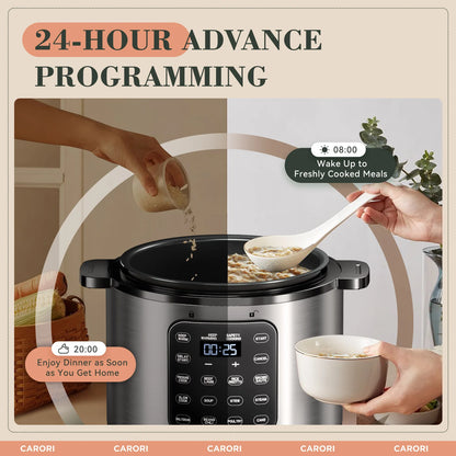 12-In-1 6 Quart Electric Pressure Cooker