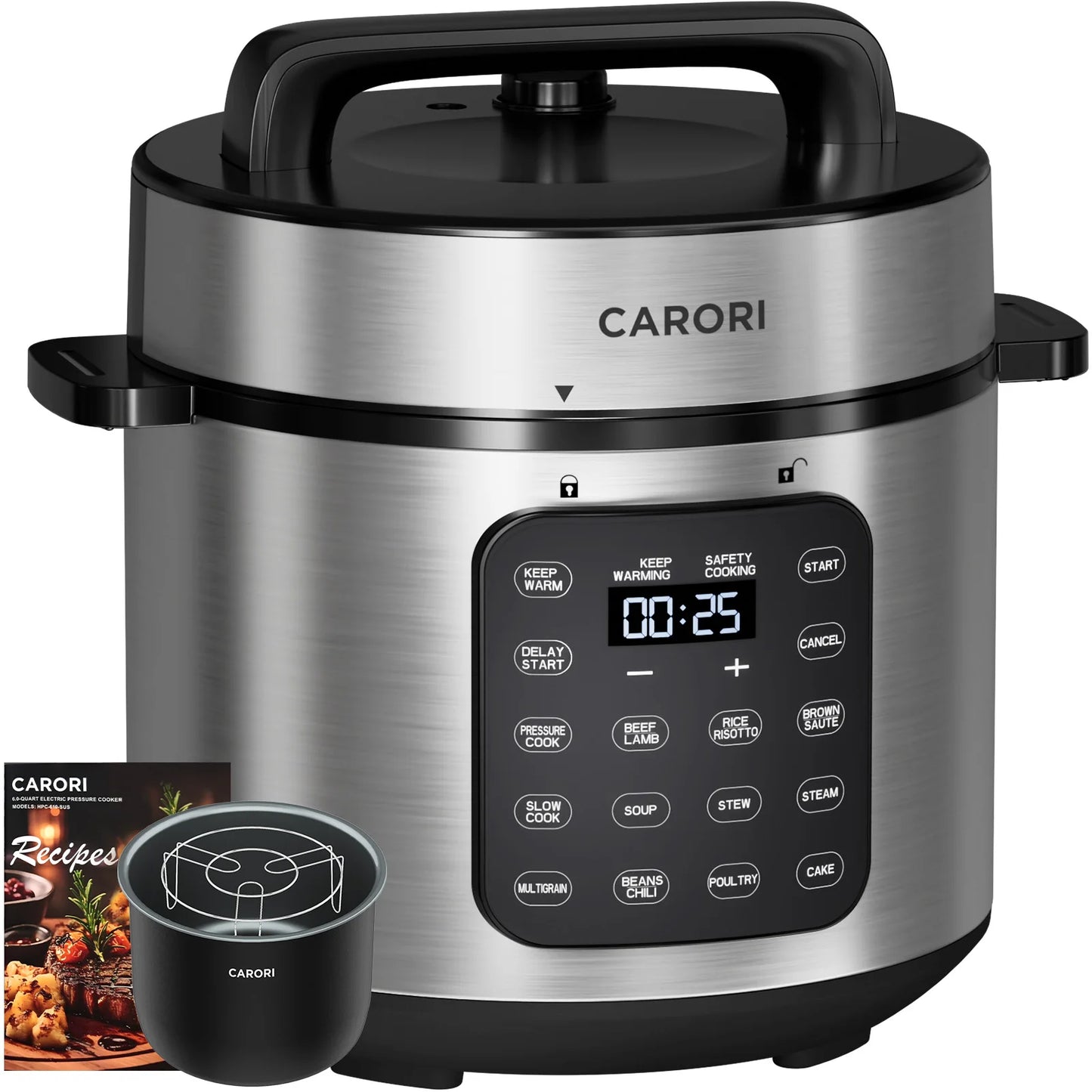 12-In-1 6 Quart Electric Pressure Cooker