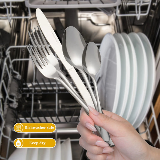 60 Piece Flatware Set For 12