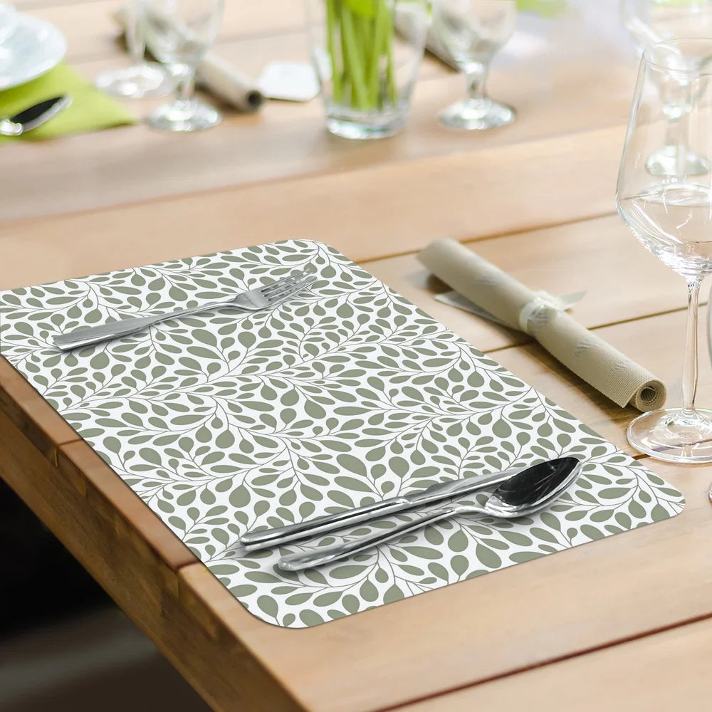 Reversible Flexible Plastic Placemats