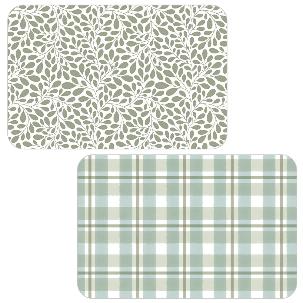 Reversible Flexible Plastic Placemats
