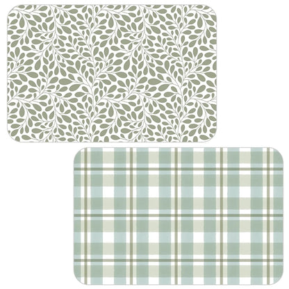 Reversible Flexible Plastic Placemats