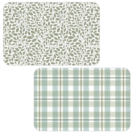 Reversible Flexible Plastic Placemats