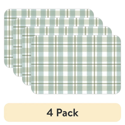 Reversible Flexible Plastic Placemats