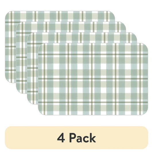 Reversible Flexible Plastic Placemats